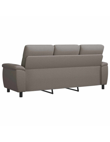 Divano Tortora 214 x 90 x 95 cm Tessuto