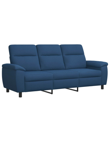 Divano Blu 214 x 90 x 95 cm Tessuto