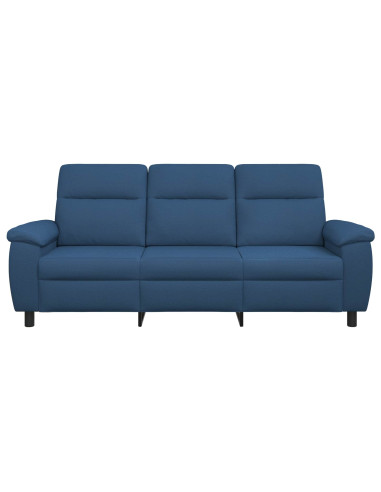 Divano Blu 214 x 90 x 95 cm Tessuto