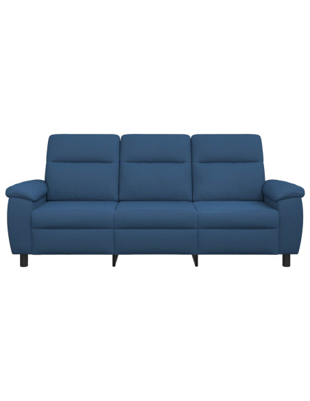 Divano Blu 214 x 90 x 95 cm Tessuto