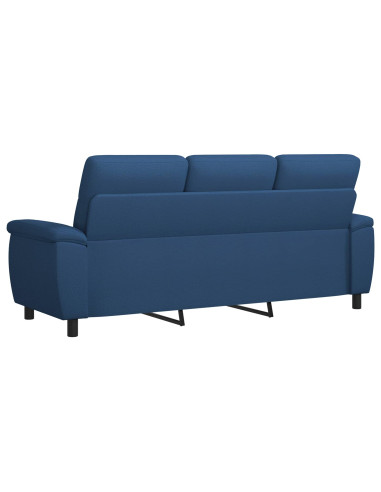 Divano Blu 214 x 90 x 95 cm Tessuto