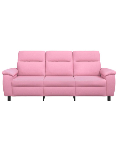 Divano Rosa 214 x 90 x 95 cm Tessuto