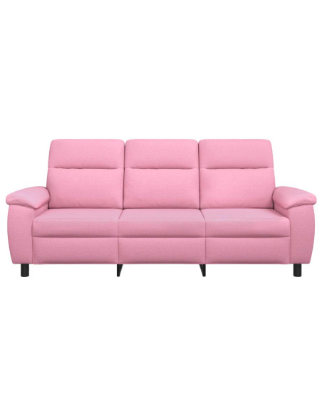 Divano Rosa 214 x 90 x 95 cm Tessuto