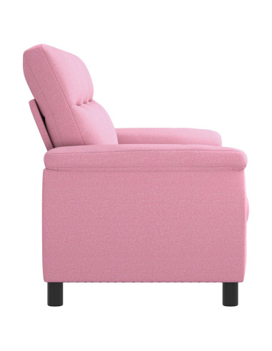 Divano Rosa 214 x 90 x 95 cm Tessuto
