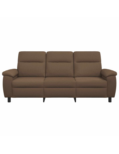 Divano Marrone 214 x 90 x 95 cm Tessuto