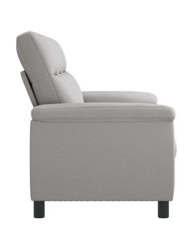 Divano Grigio Nuvola 214 x 90 x 95 cm Tessuto