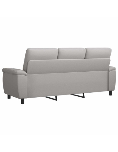 Divano Grigio Nuvola 214 x 90 x 95 cm Tessuto