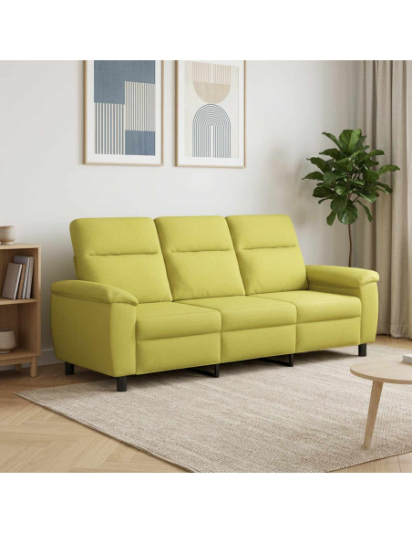 Divano Verde chiaro 214 x 90 x 95 cm Tessuto