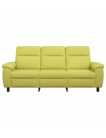 Divano Verde chiaro 214 x 90 x 95 cm Tessuto
