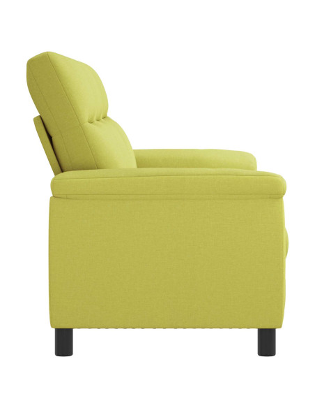 Divano Verde chiaro 214 x 90 x 95 cm Tessuto