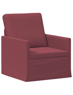 Poltrona Rosso Vino 70 x 81 x 82 cm Tessuto 2