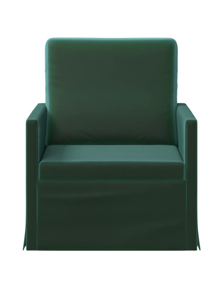 Poltrona Verde Scuro 70 x 81 x 82 cm Velluto (V)