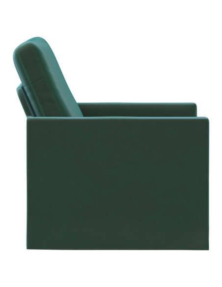 Poltrona Verde Scuro 70 x 81 x 82 cm Velluto (V)