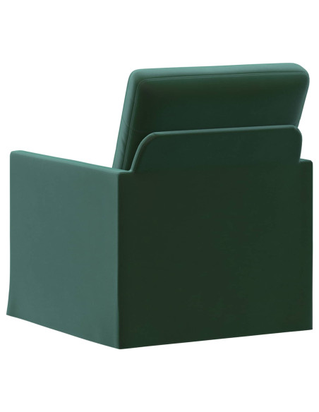 Poltrona Verde Scuro 70 x 81 x 82 cm Velluto (V)
