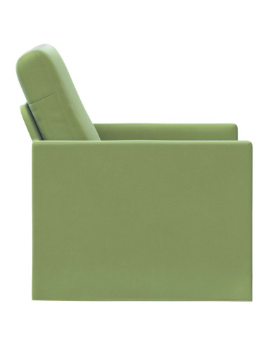 Poltrona Verde chiaro 70 x 81 x 82 cm Velluto (V)
