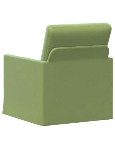 Poltrona Verde chiaro 70 x 81 x 82 cm Velluto (V)