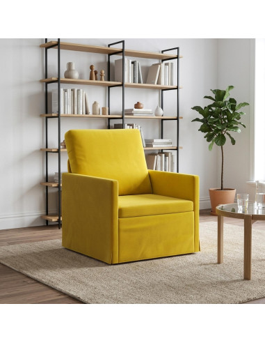 Poltrona Giallo 70 x 81 x 82 cm Velluto (V)