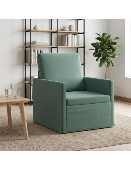 Poltrona Verde Mare 70 x 81 x 82 cm Velluto (V)