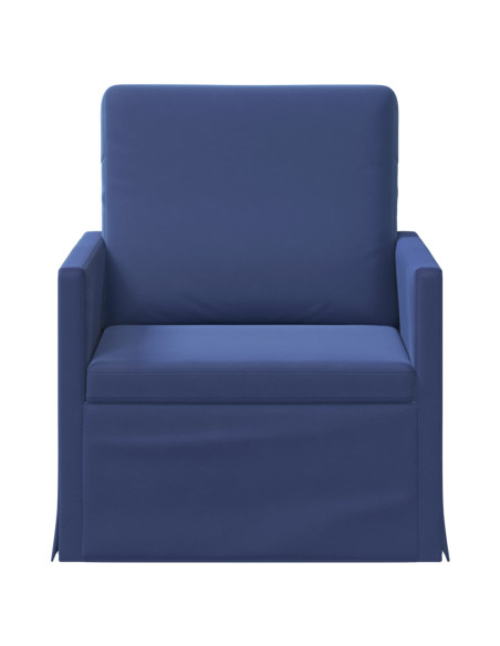 Poltrona Blu Polizia 70 x 81 x 82 cm Velluto (V)