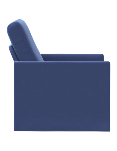 Poltrona Blu Polizia 70 x 81 x 82 cm Velluto (V)