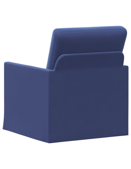 Poltrona Blu Polizia 70 x 81 x 82 cm Velluto (V)