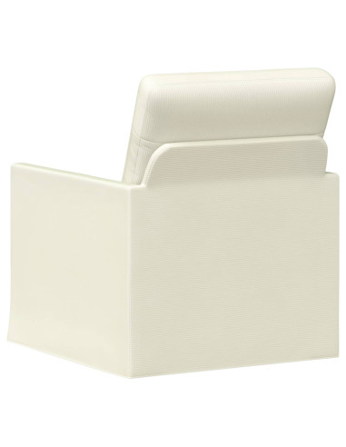 Poltrona Crema 70 x 81 x 82 cm Tessuto in Cords