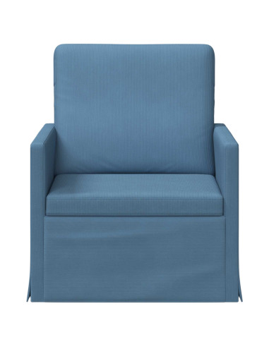 Poltrona Blu 70 x 81 x 82 cm Tessuto in Cords