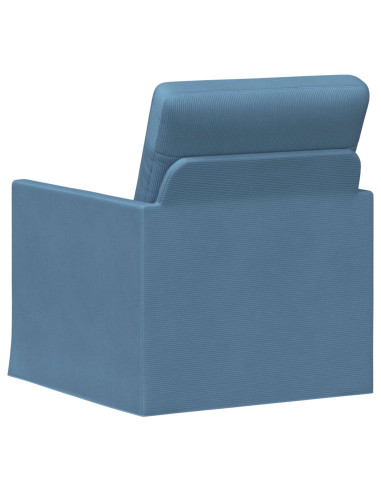 Poltrona Blu 70 x 81 x 82 cm Tessuto in Cords