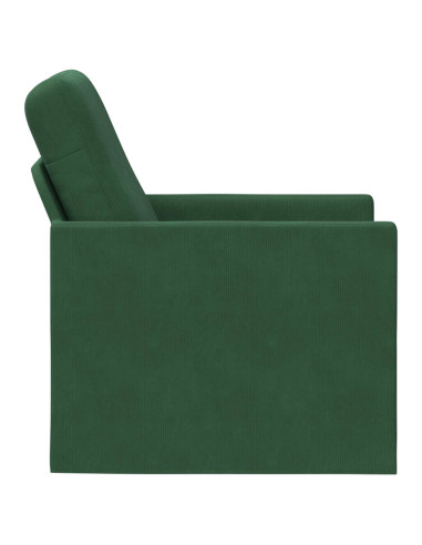 Poltrona Verde Giungla 70 x 81 x 82 cm Tessuto in Cords