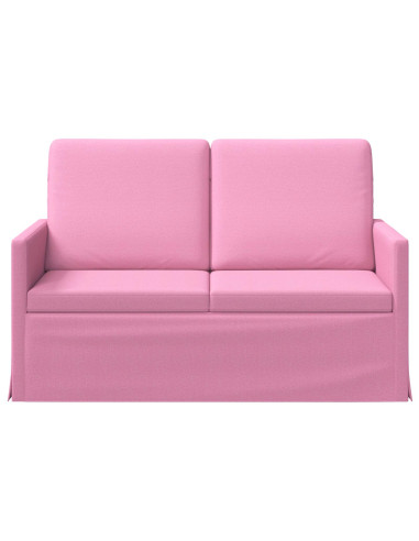 Divano a 2 posti Rosa 130 x 81 x 82 cm Tessuto