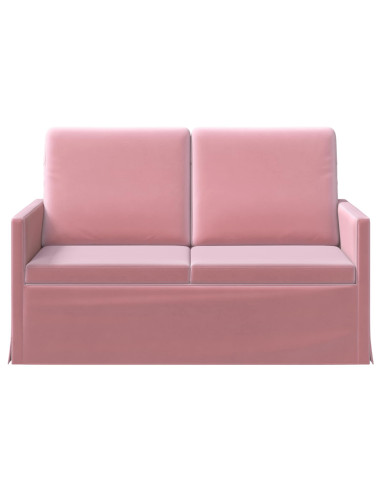 Divano a 2 posti Rosa 130 x 81 x 82 cm Velluto (V)