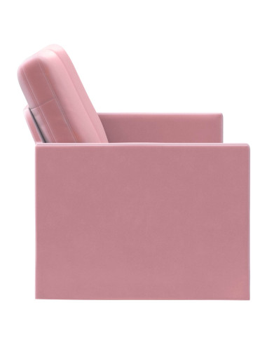 Divano a 2 posti Rosa 130 x 81 x 82 cm Velluto (V)