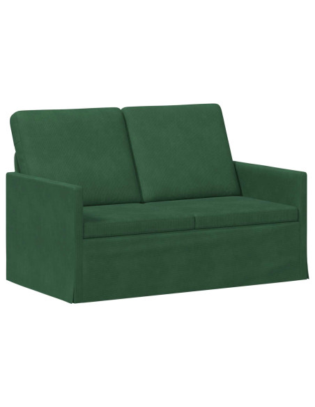 Divano a 2 posti Verde Giungla 130 x 81 x 82 cm