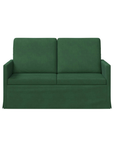 Divano a 2 posti Verde Giungla 130 x 81 x 82 cm