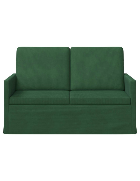Divano a 2 posti Verde Giungla 130 x 81 x 82 cm