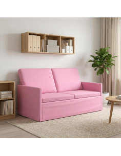 Divano a 2 posti Rosa 150 x 81 x 82 cm Tessuto