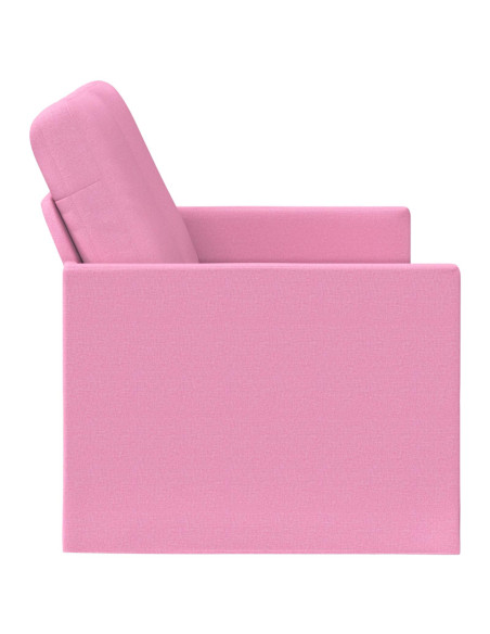 Divano a 2 posti Rosa 150 x 81 x 82 cm Tessuto
