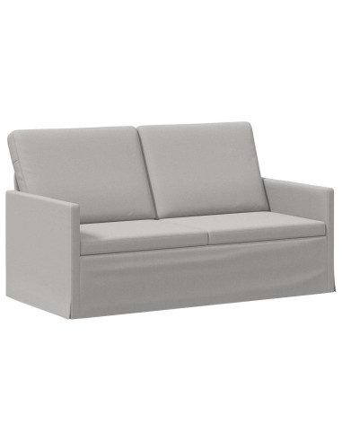 Divano a 2 posti Grigio Nuvola 150 x 81 x 82 cm Tessuto