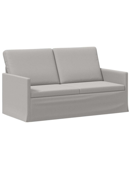 Divano a 2 posti Grigio Nuvola 150 x 81 x 82 cm Tessuto