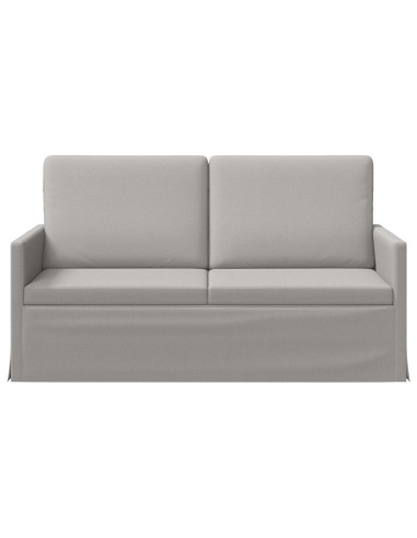 Divano a 2 posti Grigio Nuvola 150 x 81 x 82 cm Tessuto