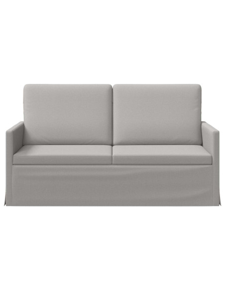 Divano a 2 posti Grigio Nuvola 150 x 81 x 82 cm Tessuto
