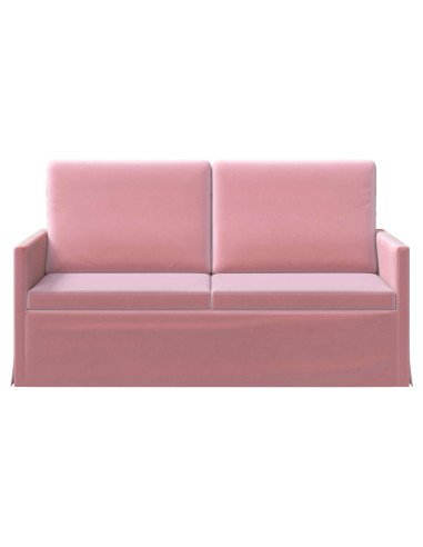 Divano a 2 posti Rosa 150 x 81 x 82 cm Velluto (V)