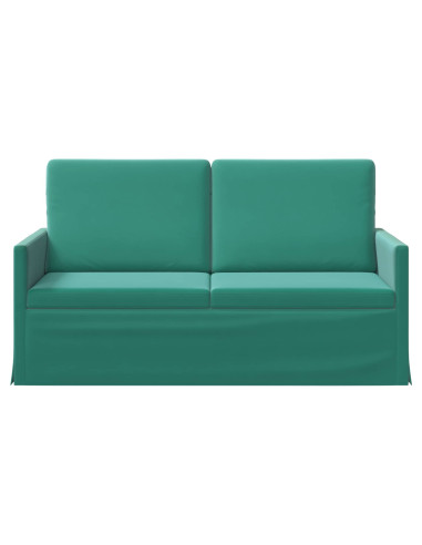 Divano a 2 posti Turchese 150 x 81 x 82 cm Velluto (V)