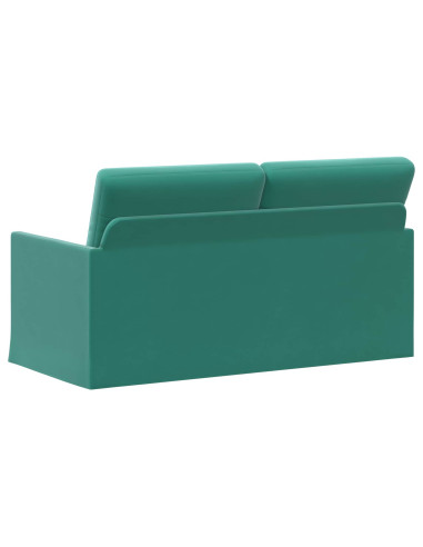 Divano a 2 posti Turchese 150 x 81 x 82 cm Velluto (V)