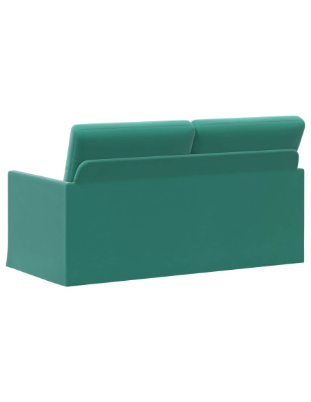 Divano a 2 posti Turchese 150 x 81 x 82 cm Velluto (V)