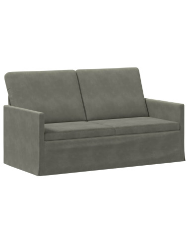 Divano a 2 posti Grigio Chiaro 150 x 81 x 82 cm
