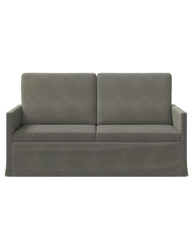 Divano a 2 posti Grigio Chiaro 150 x 81 x 82 cm