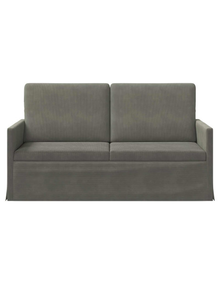 Divano a 2 posti Grigio Chiaro 150 x 81 x 82 cm