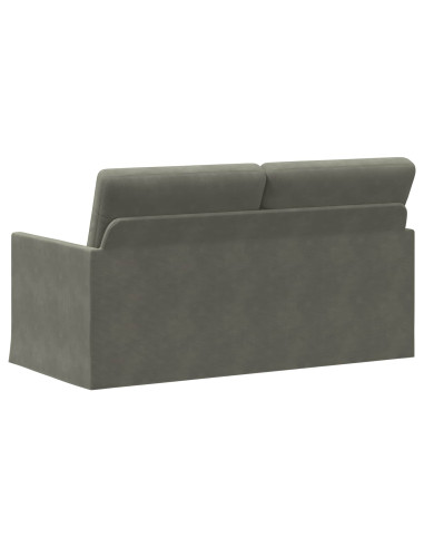 Divano a 2 posti Grigio Chiaro 150 x 81 x 82 cm