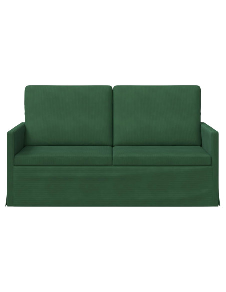 Divano a 2 posti Verde Giungla 150 x 81 x 82 cm